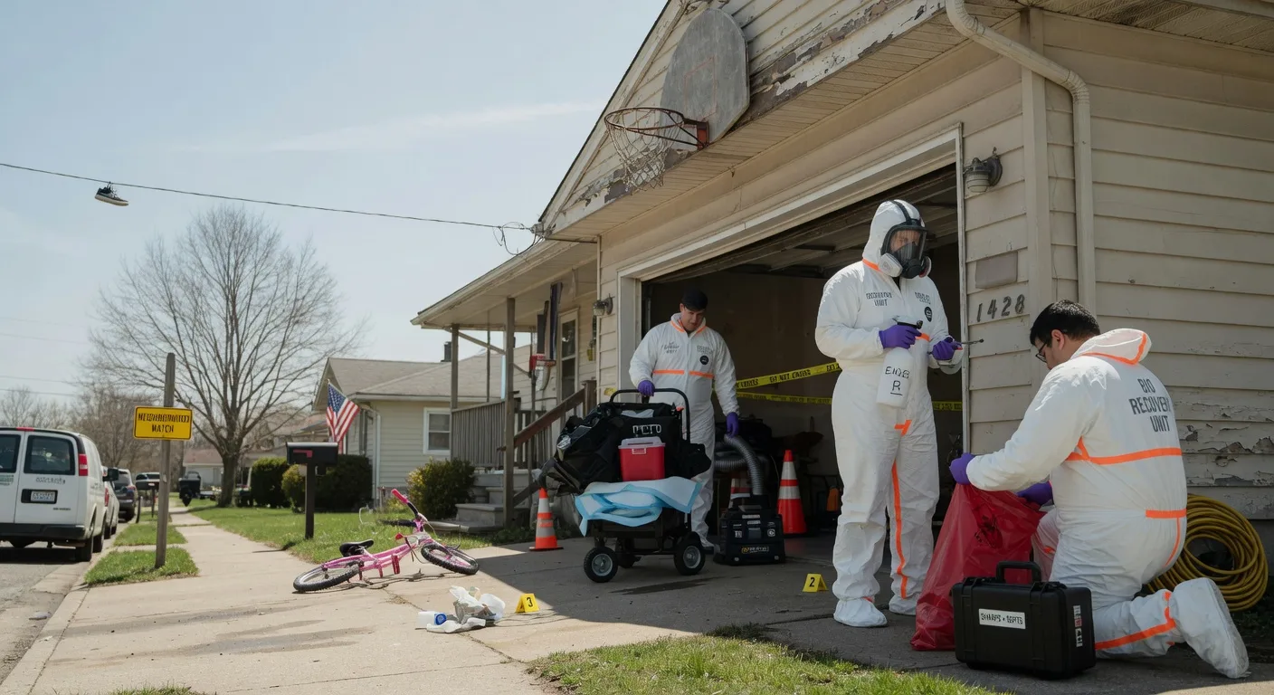 Biohazard Cleanup in Holcomb, IL near me